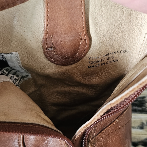 Frye Melissa Button Little Girls Leather Boots size 6 - Picture 6 of 6